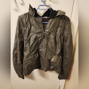 Pleather jacket